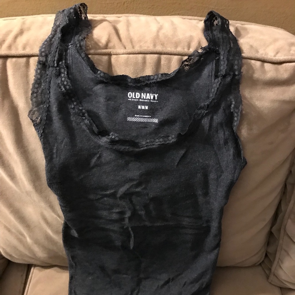 Lace tank top